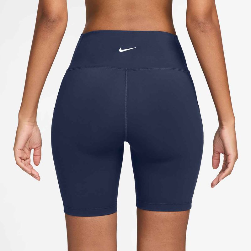 Dámske šortky Nike One High Waisted 8" Biker midnight navy 2