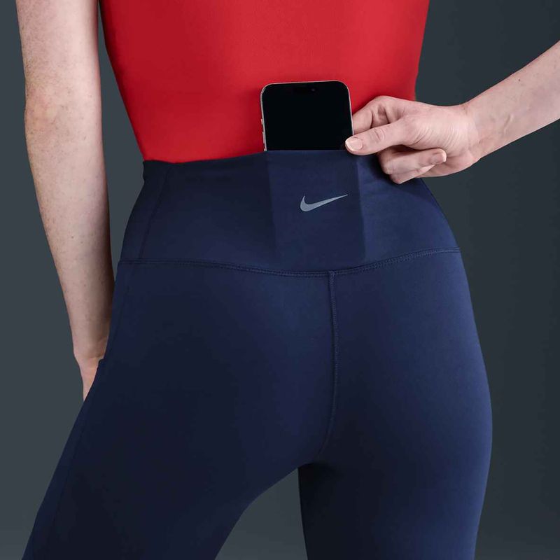 Dámske šortky Nike One High Waisted 8" Biker midnight navy 13