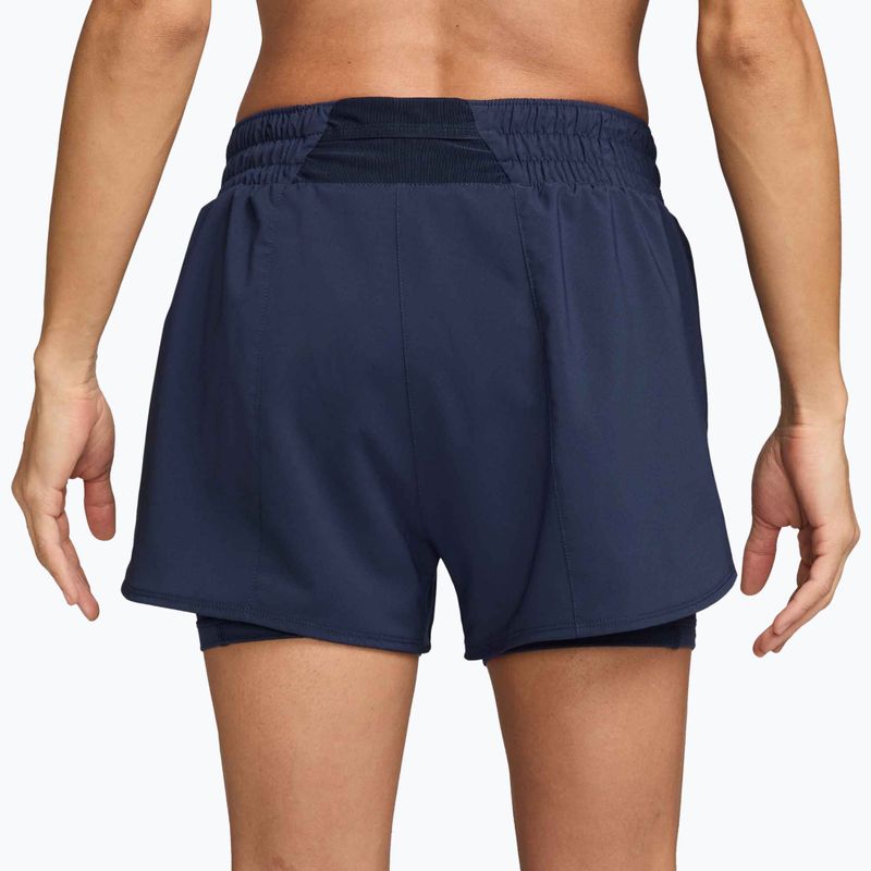 Dámske šortky Nike One Dri-Fit High-Waisted 3" 2In1 midnight navy 2