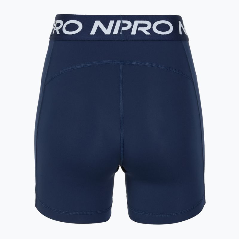 Dámske tréningové šortky Nike Pro 365 5" midnight navy/white 6