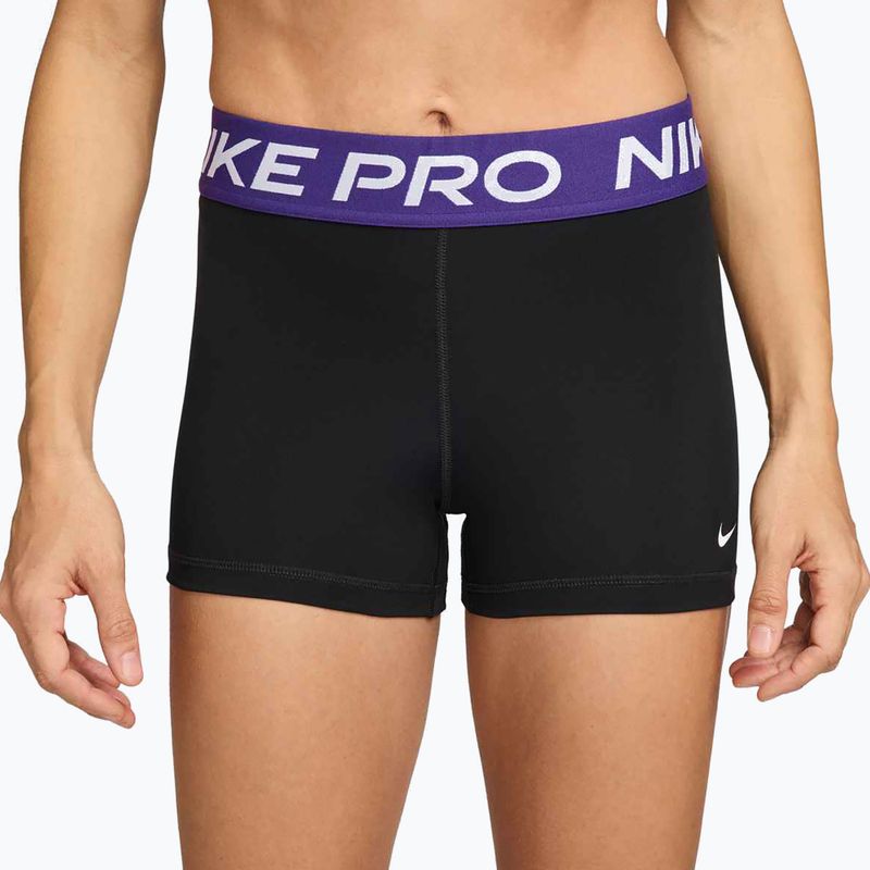 Dámske šortky Nike Pro 365 3" black/court purple/white