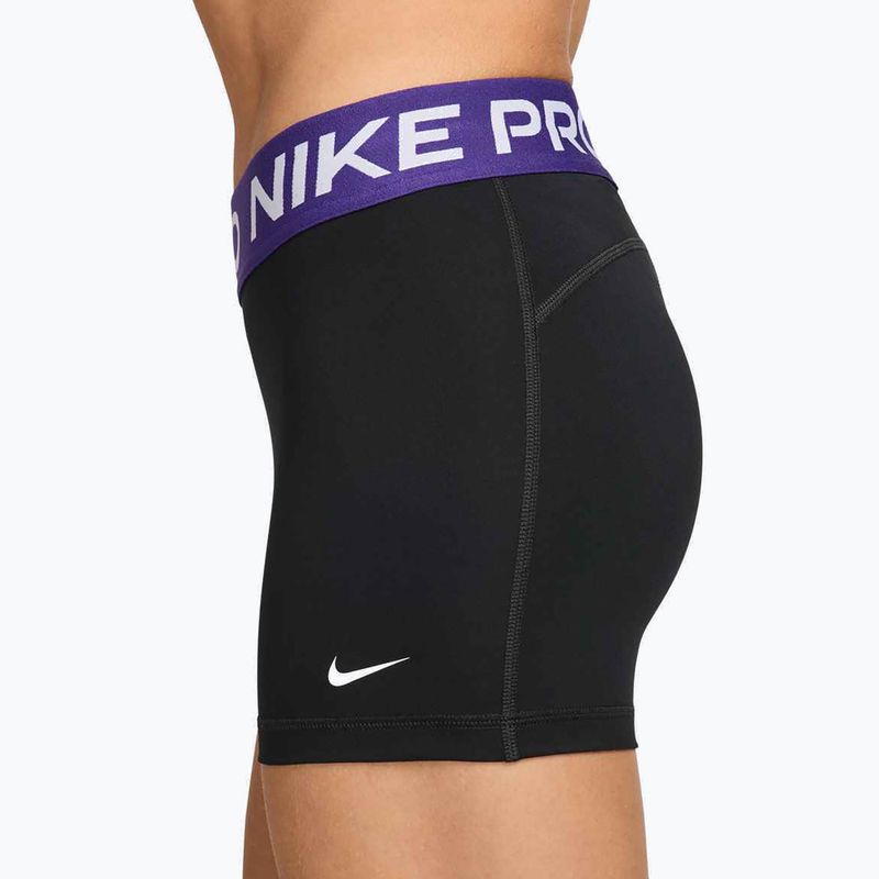 Dámske šortky Nike Pro 365 3" black/court purple/white 4
