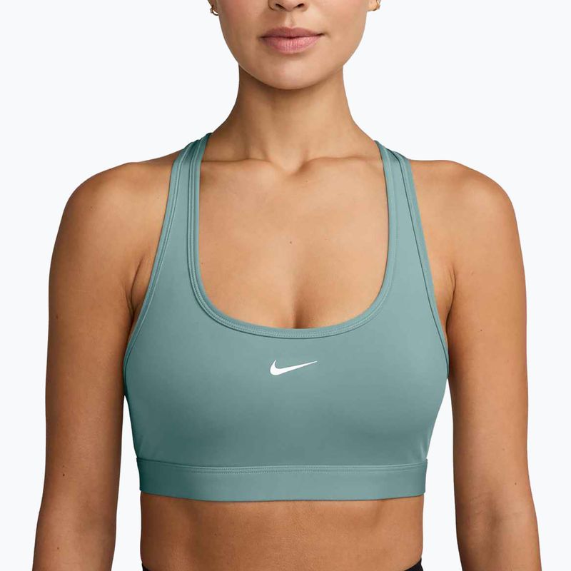 Fitness podprsenka Nike Swoosh Light Support cannon/white 3