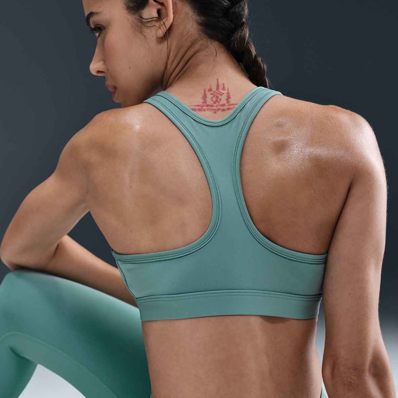 Fitness podprsenka Nike Swoosh Light Support cannon/white 10