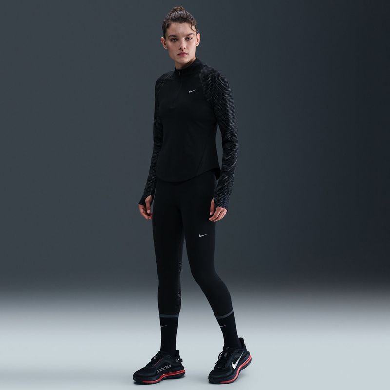 Dámske bežecké legíny Nike Tempo Flash High-Waisted 7/8 black 7