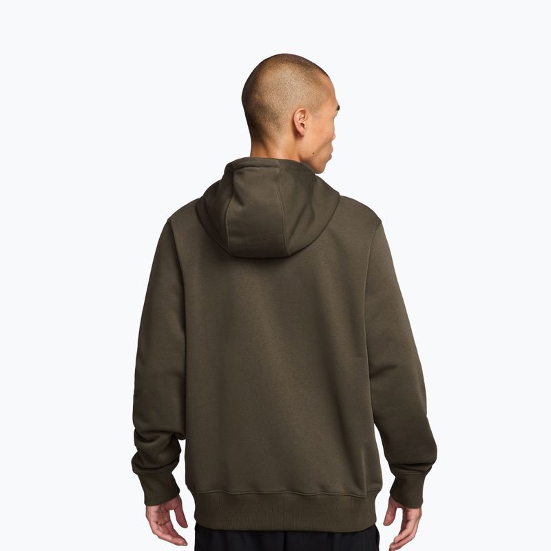 Pánska tenisová mikina Nike Court Dri-Fit Heritage French Terry Hoodie dark hazel/saffron quartz 2