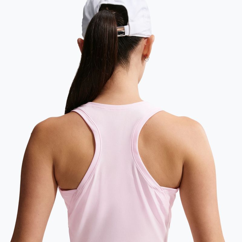 Dámske tenisové šaty Nike Victory Dri-Fit pink foam/white 5