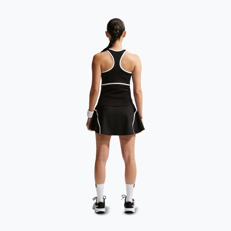 Tenisová sukňa Nike Court Advantage Dri-Fit High Waisted black/white 3