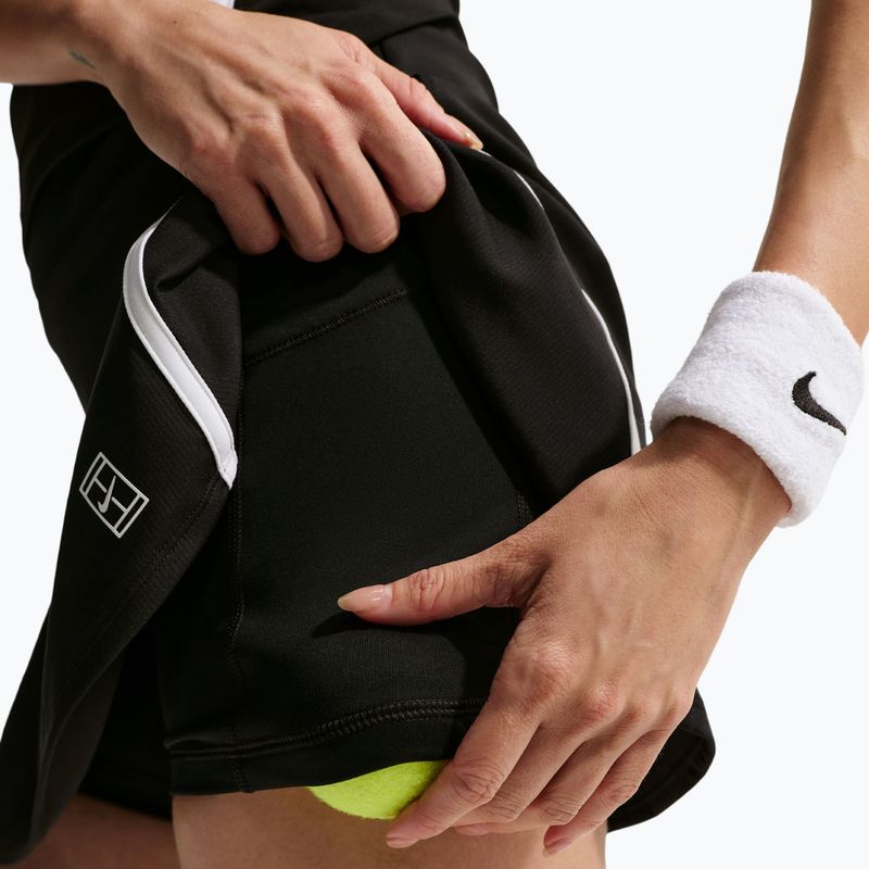 Tenisová sukňa Nike Court Advantage Dri-Fit High Waisted black/white 7