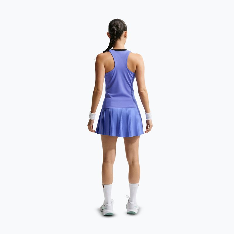 Tenisová sukňa Nike Court Dri-Fit Advantage Pleated sapphire/black 5