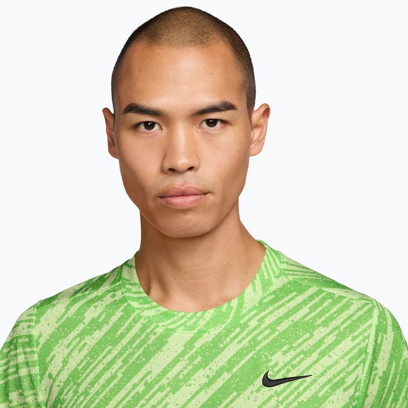 Pánske tenisové tričko Nike Court Dri-Fit Victory Print mean green/black 3