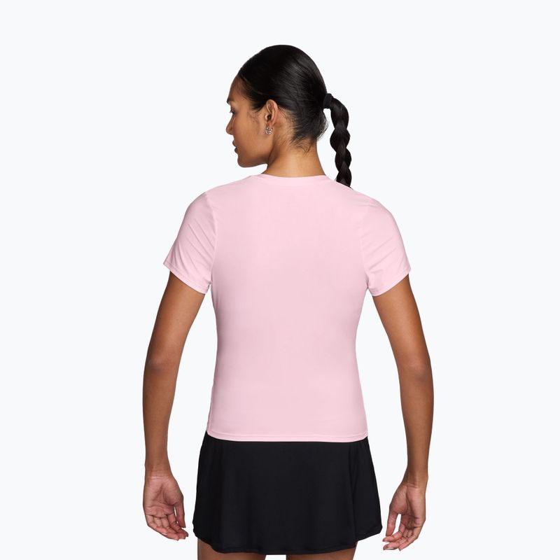 Dámske tenisové tričko Nike Victory Dri-Fit pink foam/white 2