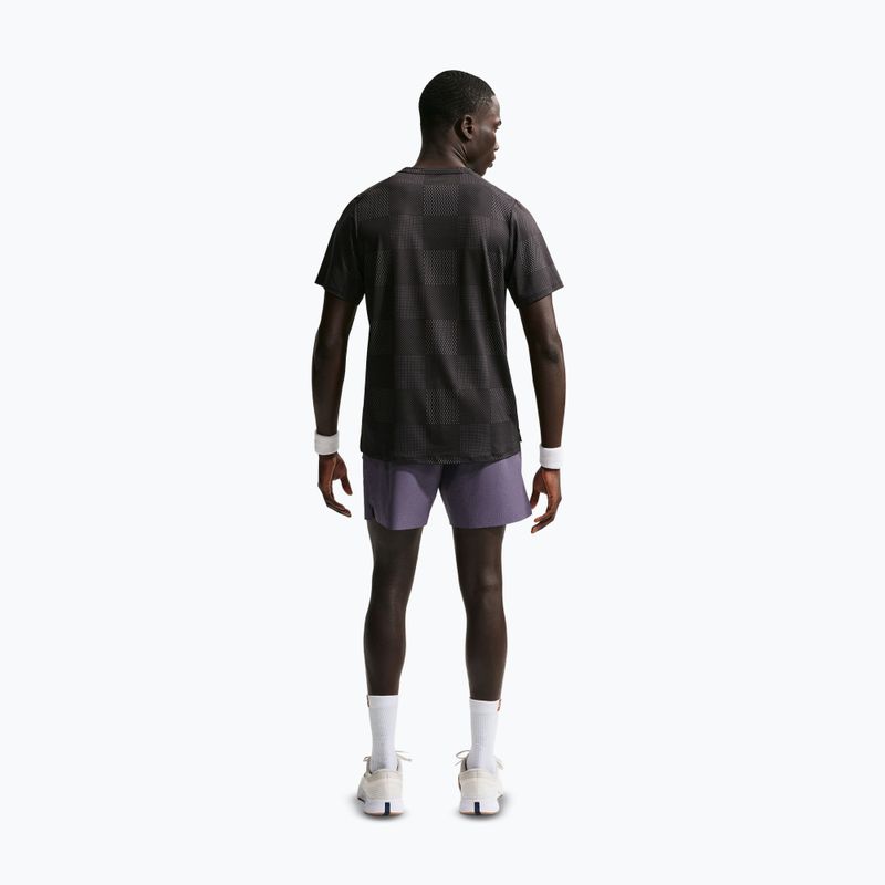 Pánske tenisové šortky Nike Court Advantage Dri-Fit 6" dark raisin/white 3