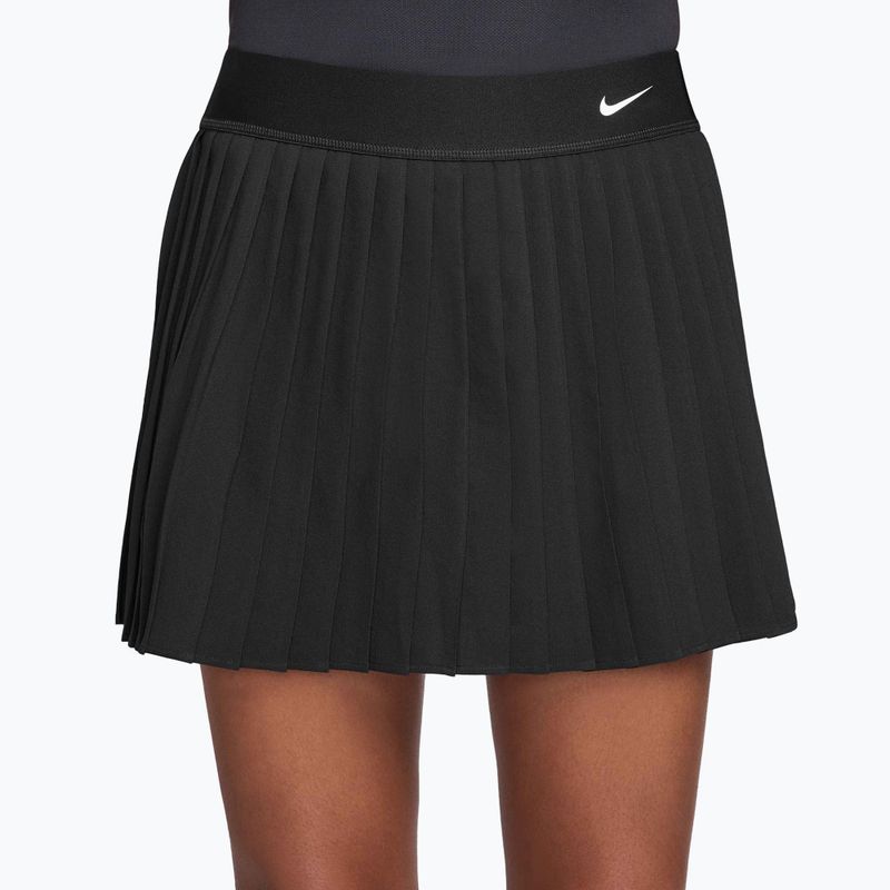 Tenisová sukňa Nike Victory Dri-Fit High-Waisted Pleated black/white