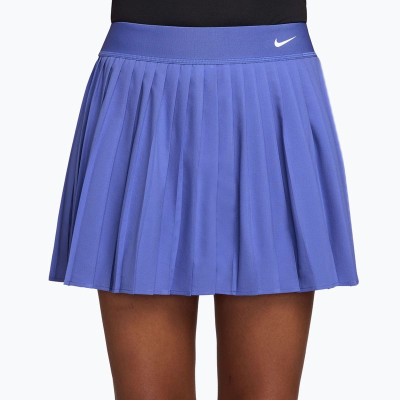 Tenisová sukňa Nike Victory Dri-Fit High-Waisted Pleated sapphire/white