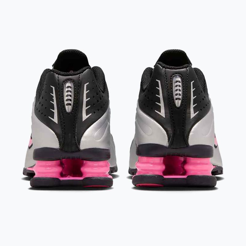 Topánky Nike Shox R4 black/pinksicle/metallic silver 11