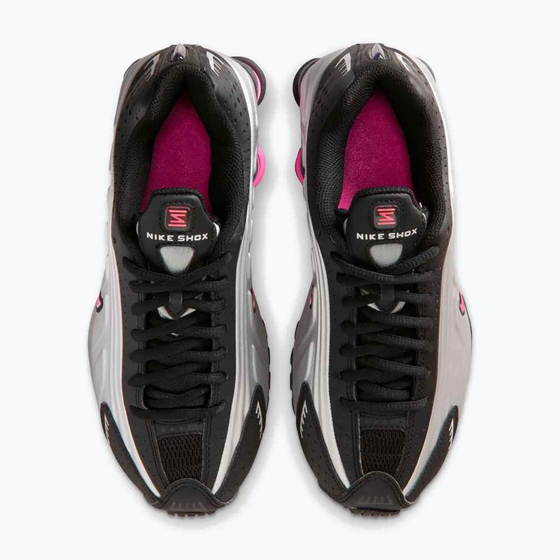 Topánky Nike Shox R4 black/pinksicle/metallic silver 13