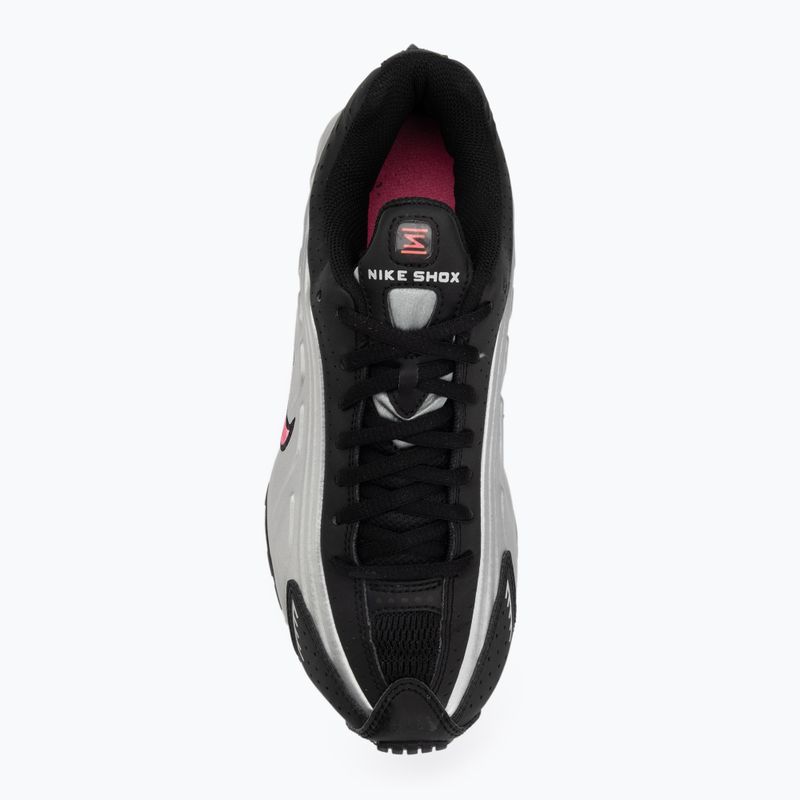 Topánky Nike Shox R4 black/pinksicle/metallic silver 5