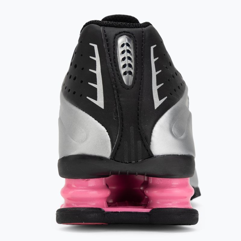Topánky Nike Shox R4 black/pinksicle/metallic silver 6