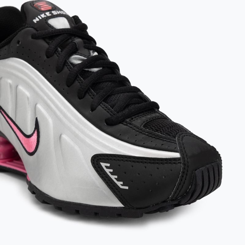 Topánky Nike Shox R4 black/pinksicle/metallic silver 7