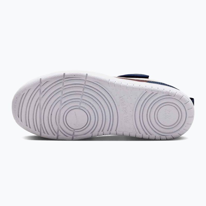 Detské topánky Nike Court Borough Low Recraft  dark team red/soft pearl/midnight navy 9