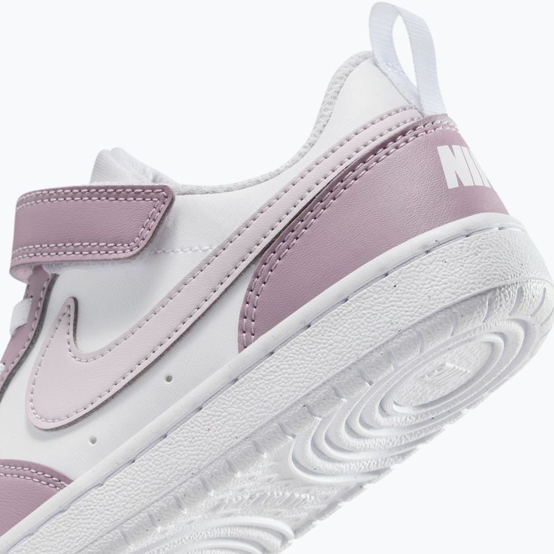 Detské topánky Nike Court Borough Low Recraft white/plum fog/white/venice 6