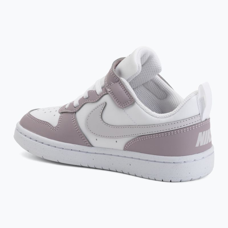 Detské topánky Nike Court Borough Low Recraft white/plum fog/white/venice 3