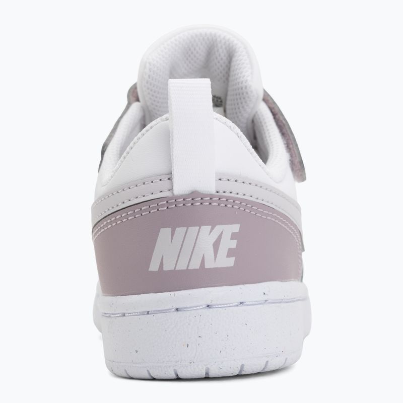 Detské topánky Nike Court Borough Low Recraft white/plum fog/white/venice 6