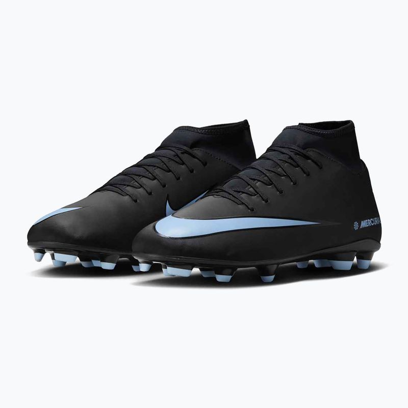 Pánske kopačky Nike Mercurial Superfly 10 Club FG/MG black/ice blue 3