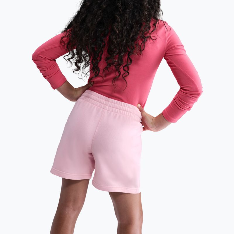 Detské šortky Nike Sportswear Club Fleece med soft pink/med soft pink/white 5