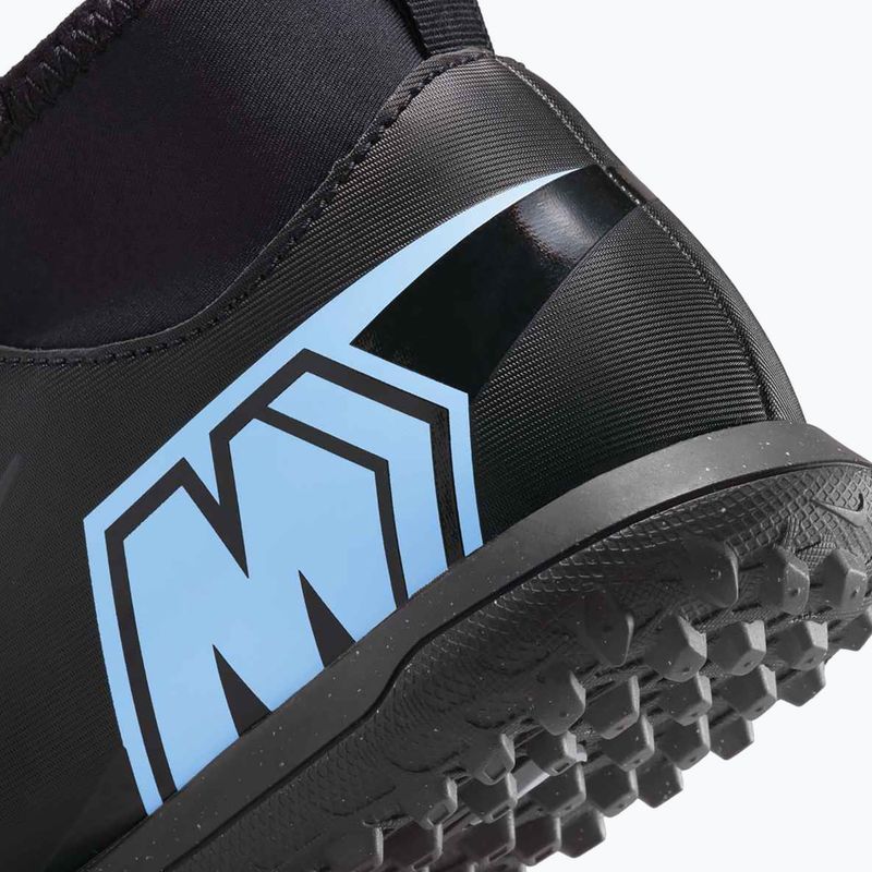 Detské kopačky Nike Mercurial Superfly 10 Club TF black/black 15