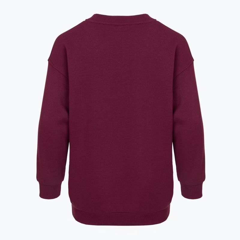 Detská mikina Nike Sportswear Club Fleece burgundy/white 2