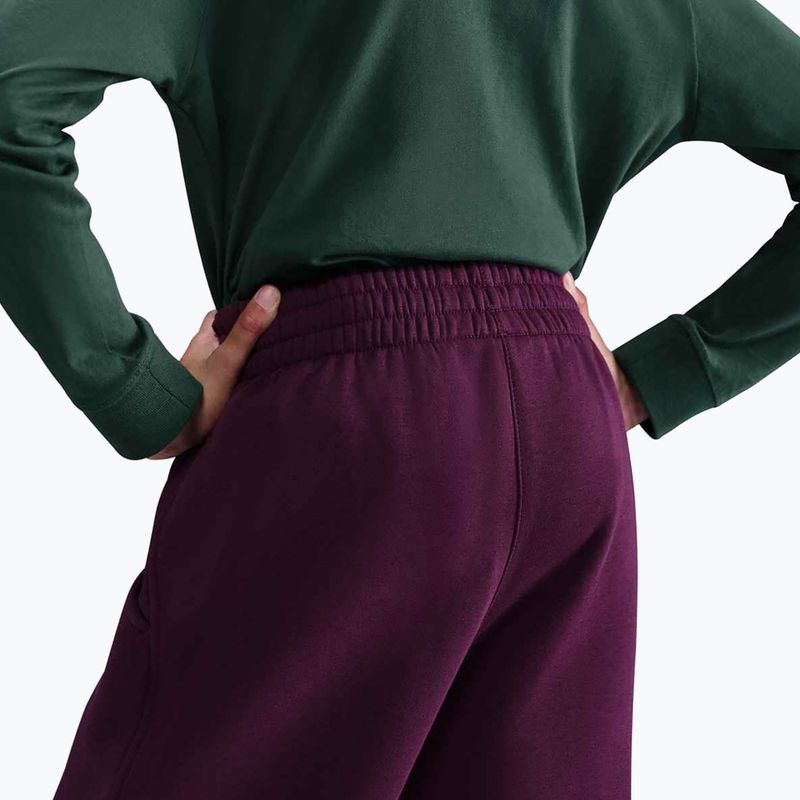 Detské nohavice Nike Sportswear Club Fleece burgundy/burgundy/white 5