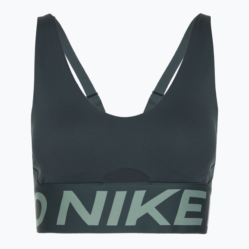 Športová podprsenka Nike Pro Indy Plunge seaweed/clay green/white 6