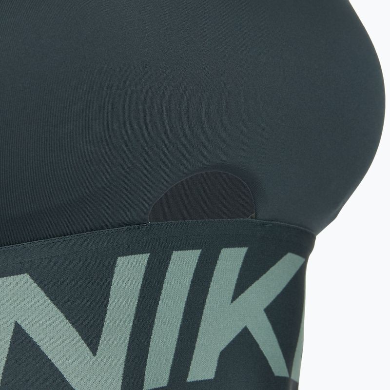 Športová podprsenka Nike Pro Indy Plunge seaweed/clay green/white 8