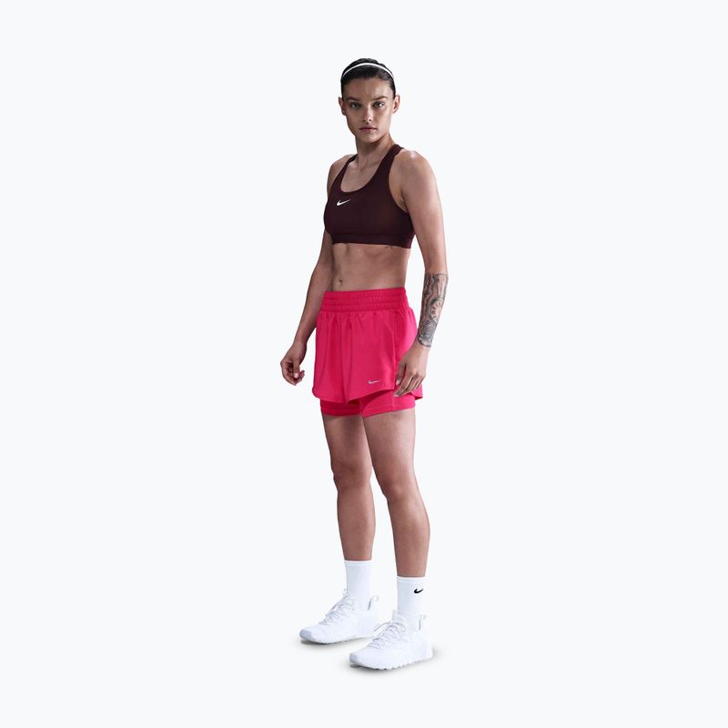 Dámske šortky Nike One Dri-Fit High-Waisted 3" 2In1 Rush Pink 2