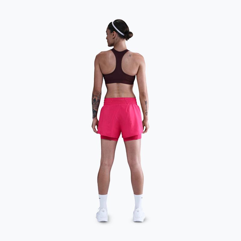 Dámske šortky Nike One Dri-Fit High-Waisted 3" 2In1 Rush Pink 3