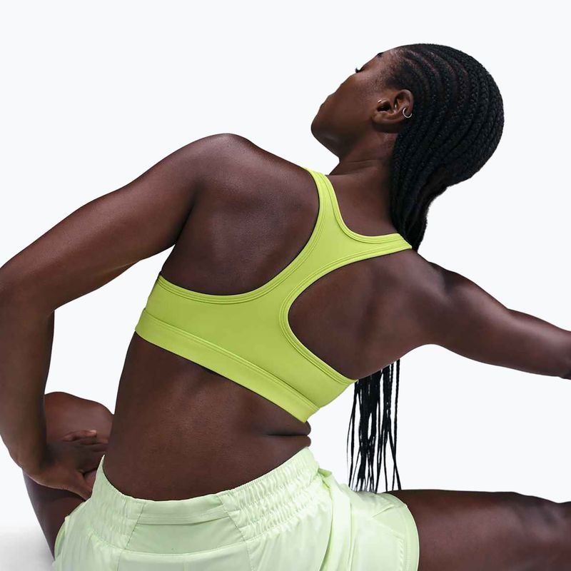 Fitness podprsenka Nike Swoosh Light Support cyber/white 5