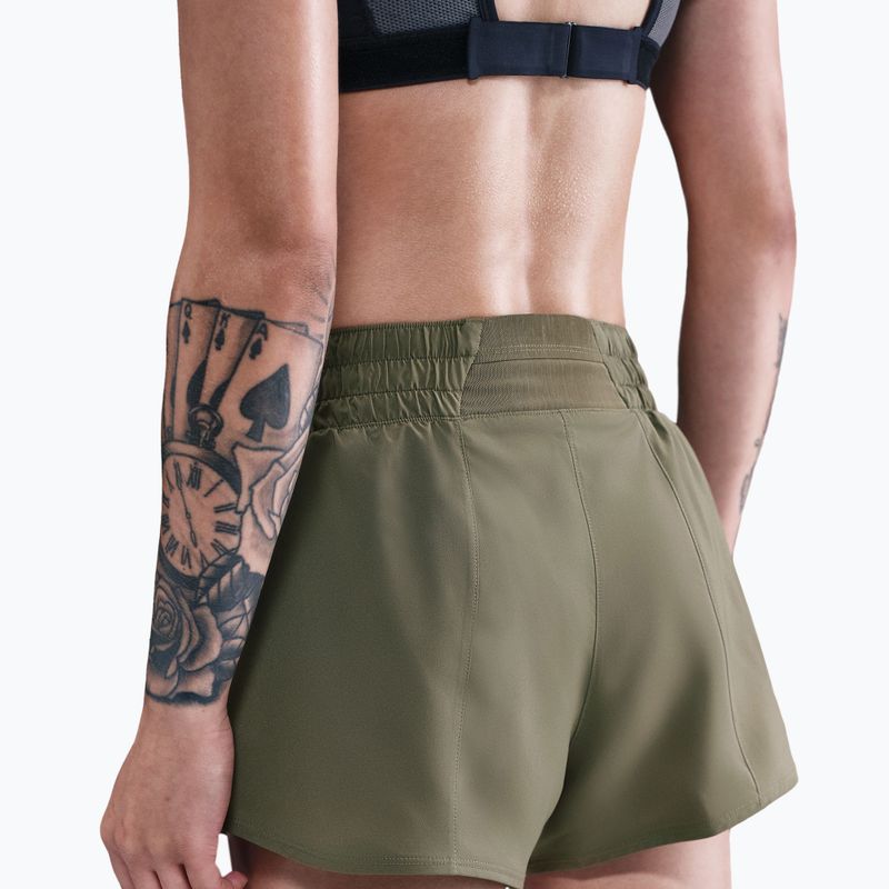 Dámske šortky Nike One Dri-Fit 3" medium olive 5