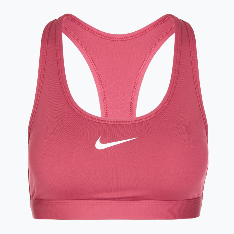 Fitness podprsenka Nike Swoosh Medium Support sweet beet/white 6