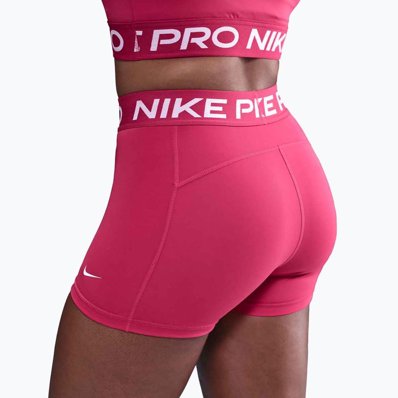 Spodenki damskie Nike Pro 365 3" rush pink/white 4