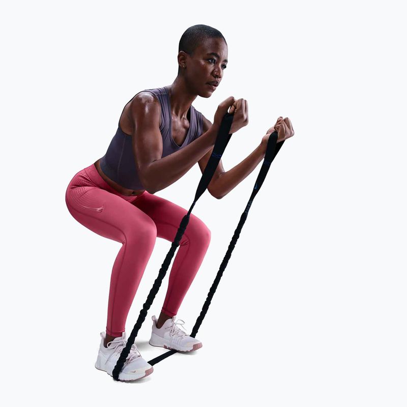 Dámske tréningové legíny Nike Pro Mid-Rise sweet beet/white 5