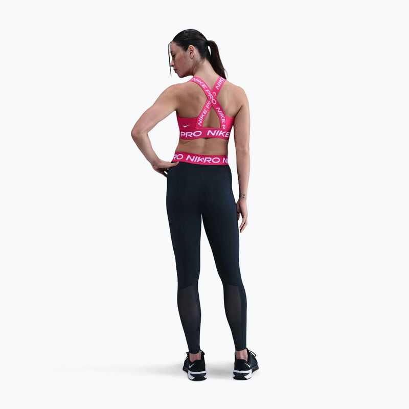 Dámske legíny Nike Pro 365 Tight black/rush pink/white 3