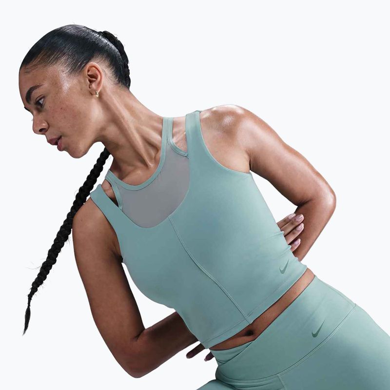 Dámsky tréningový top Nike One Fitted Dri-Fit Cropped Tank cannon/bicoastal 6
