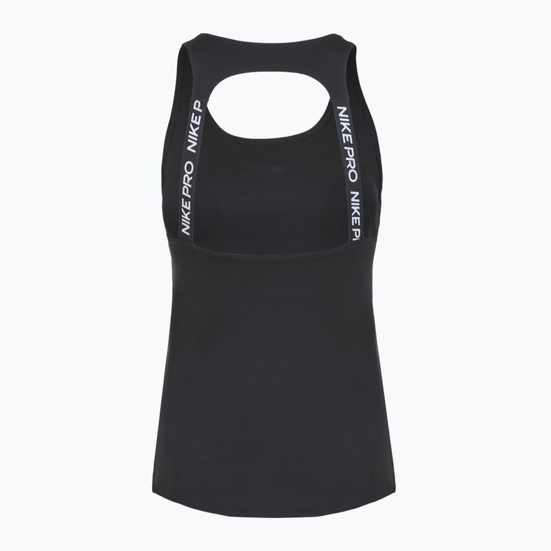Dámske tréningové tričko Nike Pro Dri-Fit black/white 2
