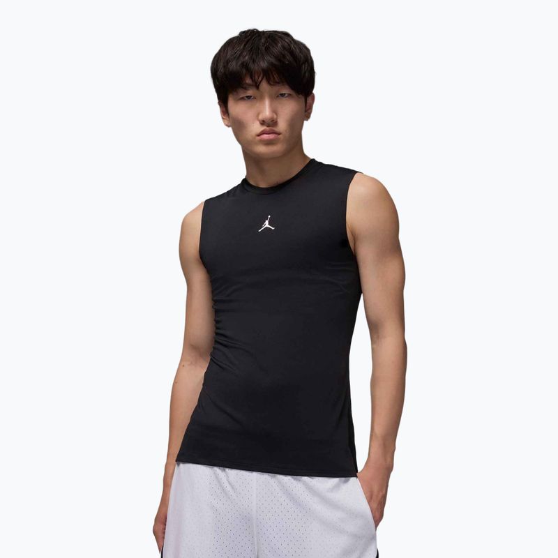 Pánske termo tričko Jordan Sport Dri-FIT black/white