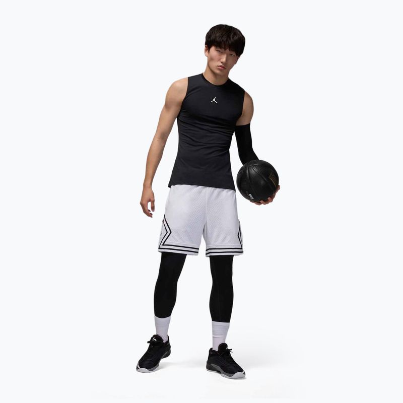 Pánske termo tričko Jordan Sport Dri-FIT black/white 2