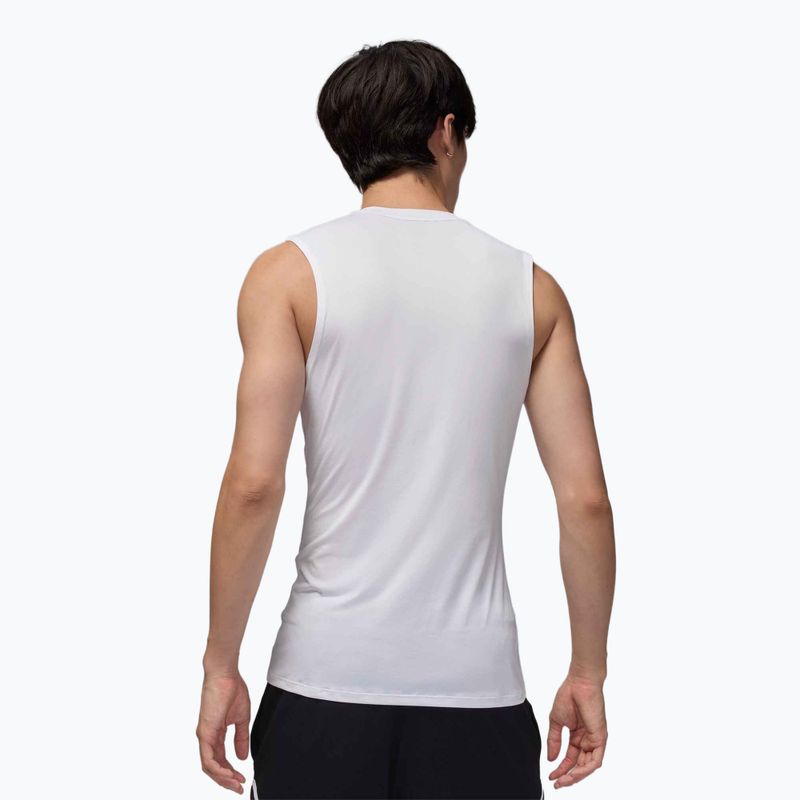Pánske termo tričko Jordan Sport Dri-FIT white/black 3