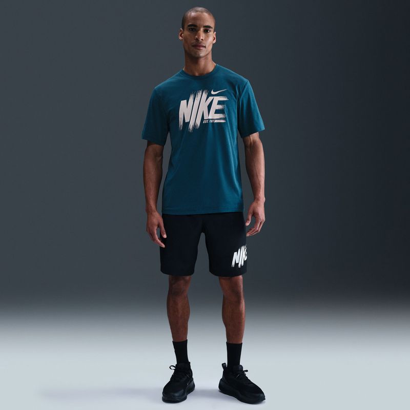 Pánske tričko Nike Hyverse Dri-Fit UV Top blue force/still red 4