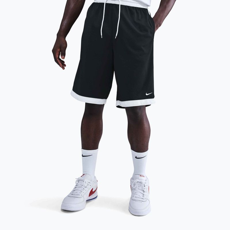 Pánske basketbalové šortky Nike DNA Academy Dri-FIT 11" black/white/white
